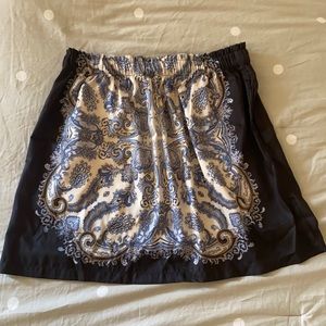 H&M Size L Print Skirt